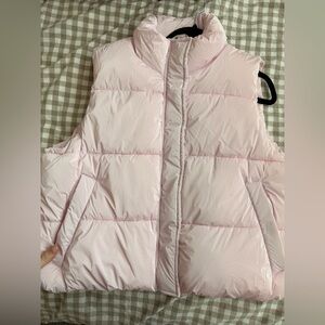 PINK Victoria's Secret Light Pink Puffer Vest
